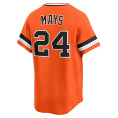 MLB Willie Mays San Francisco Giants Nike Cooperstown Collection Limited Jersey - Orange