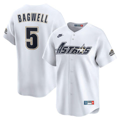 MLB Jeff Bagwell Houston Astros Nike Throwback Cooperstown Collection Limited Jersey - White