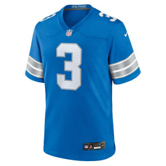 NFL Jack Fox Detroit Lions Team Game Jersey - Blue