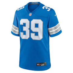 NFL Jake Bates Detroit Lions Team Game Jersey - Blue
