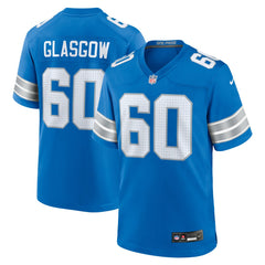 NFL Graham Glasgow Detroit Lions Team Game Jersey - Blue