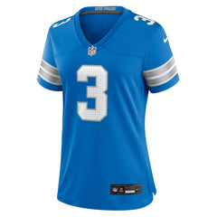 NFL Jack Fox Detroit Lions Women's Team Game Jersey - Blue