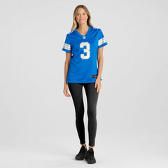 NFL Jack Fox Detroit Lions Women's Team Game Jersey - Blue
