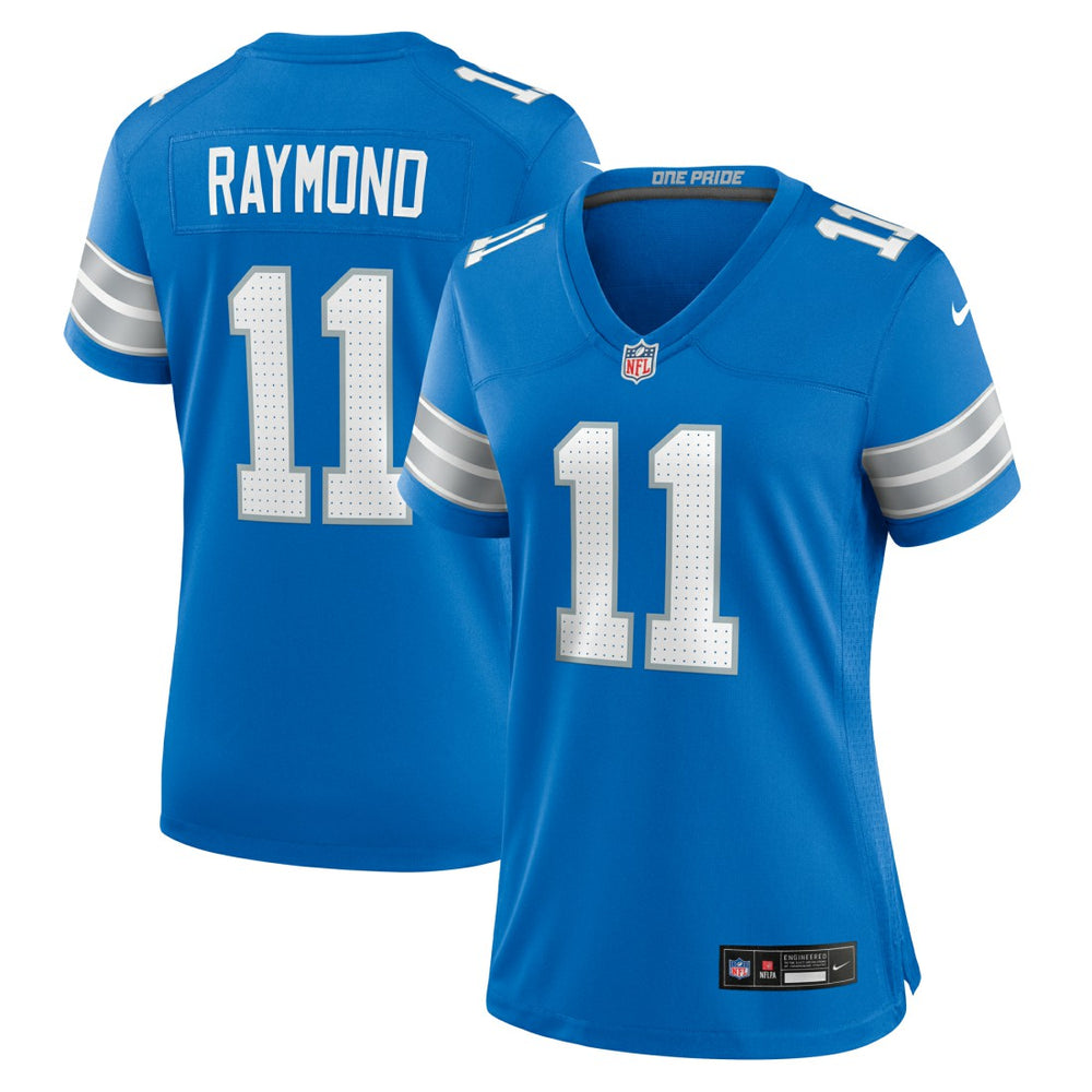 NFL Kalif Raymond Detroit Lions Women's Team Game Jersey - Blue