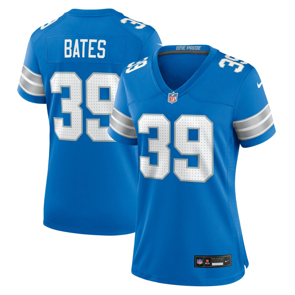 NFL Jake Bates Detroit Lions Women's Team Game Jersey - Blue