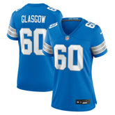 NFL Graham Glasgow Detroit Lions Women's Team Game Jersey - Blue