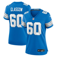 NFL Graham Glasgow Detroit Lions Women's Team Game Jersey - Blue