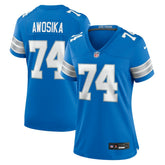 NFL Kayode Awosika Detroit Lions Women's Team Game Jersey - Blue