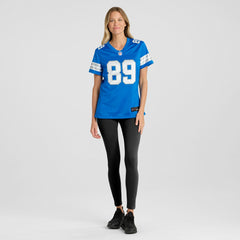 NFL Brock Wright Detroit Lions Women's Team Game Jersey - Blue