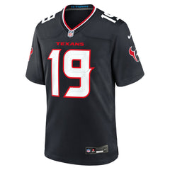 NFL Xavier Hutchinson Houston Texans Team Game Jersey - Navy