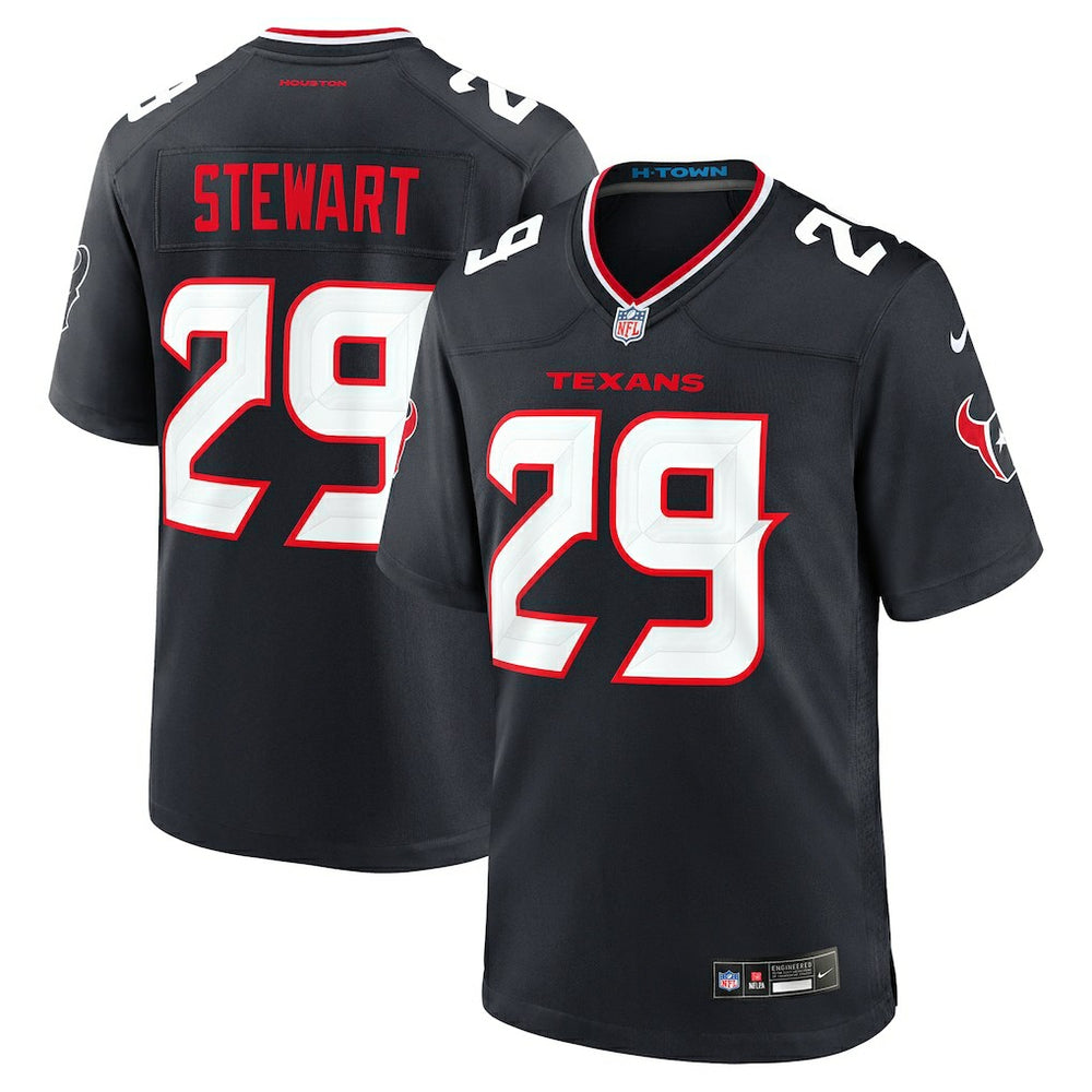 NFL M.J. Stewart Houston Texans Team Game Jersey - Navy