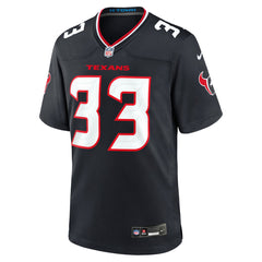 NFL Dare Ogunbowale Houston Texans Team Game Jersey - Navy