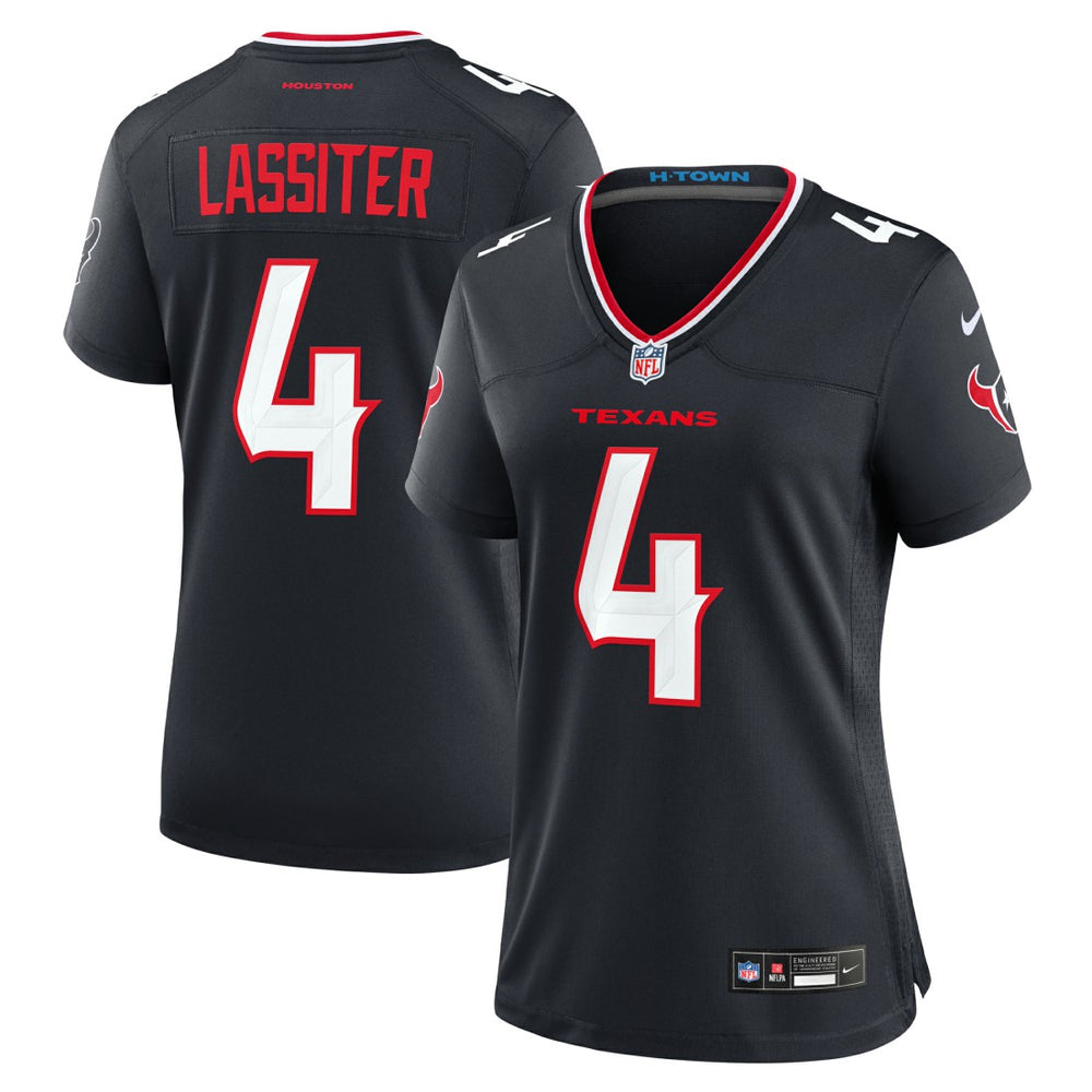 NFL Kamari Lassiter Houston Texans Women's Team Game Jersey - Navy