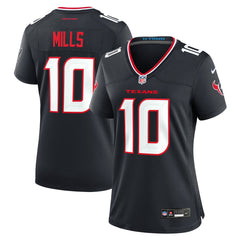 NFL Davis Mills Houston Texans Women's Team Game Jersey - Navy