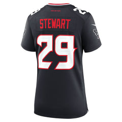 NFL M.J. Stewart Houston Texans Women's Team Game Jersey - Navy