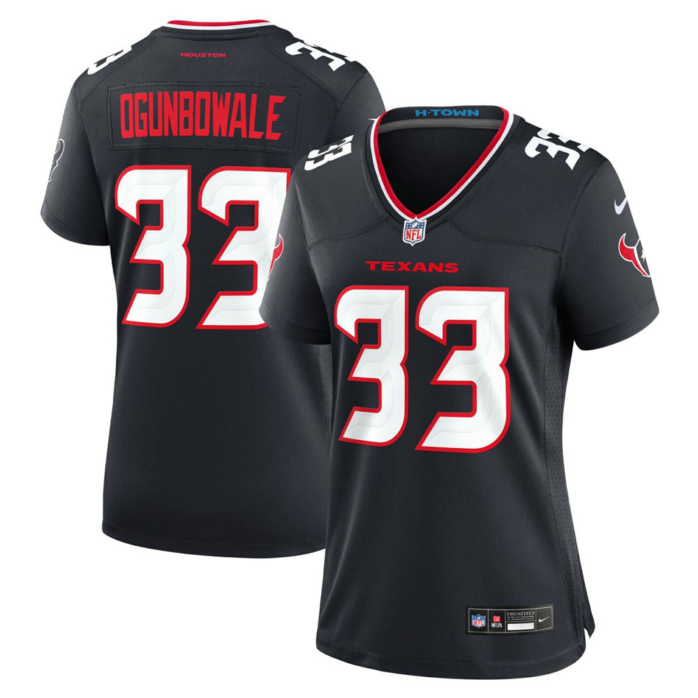 NFL Dare Ogunbowale Houston Texans Women's Team Game Jersey - Navy