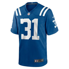 NFL Tyler Goodson Indianapolis Colts Game Jersey - Royal