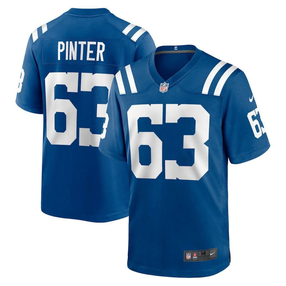 NFL Danny Pinter Indianapolis Colts Game Jersey - Royal