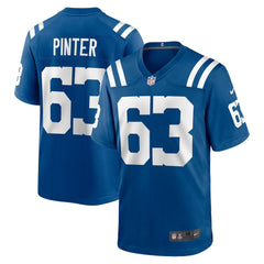 NFL Danny Pinter Indianapolis Colts Game Jersey - Royal