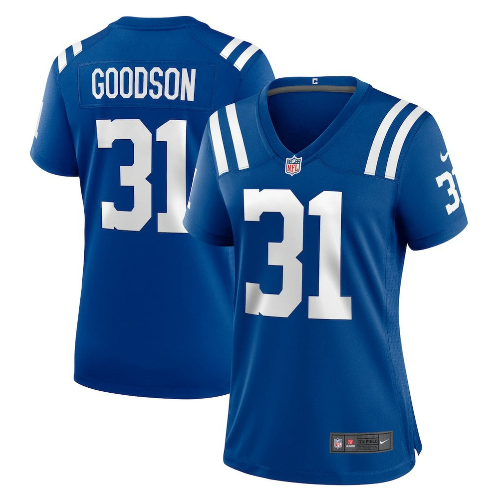 NFL Tyler Goodson Indianapolis Colts Women's Game Jersey - Royal