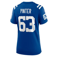 NFL Danny Pinter Indianapolis Colts Women's Game Jersey - Royal