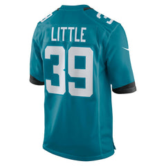 NFL Cam Little Jacksonville Jaguars Team Game Jersey - Teal