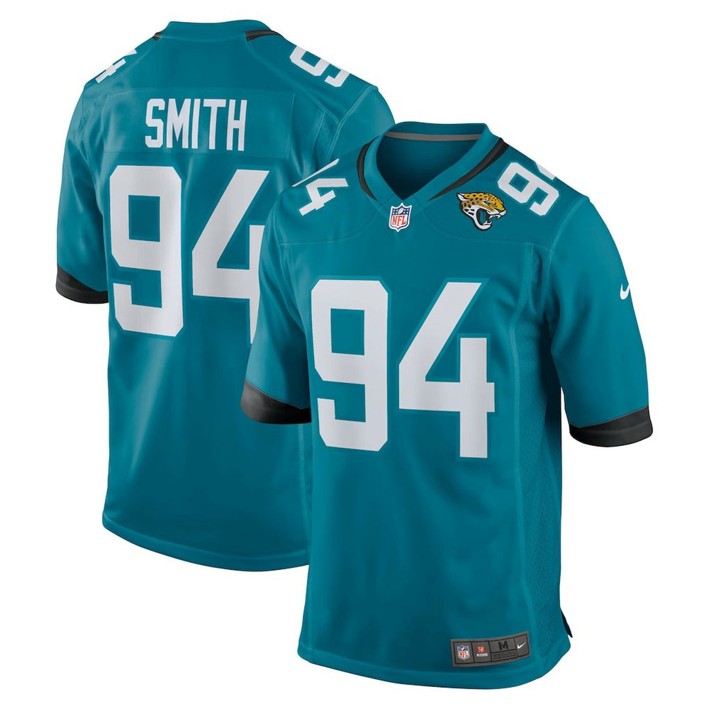 NFL Maason Smith Jacksonville Jaguars Team Game Jersey - Teal