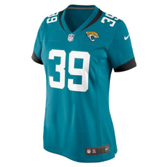 NFL Cam Little Jacksonville Jaguars Women's Game Jersey - Teal