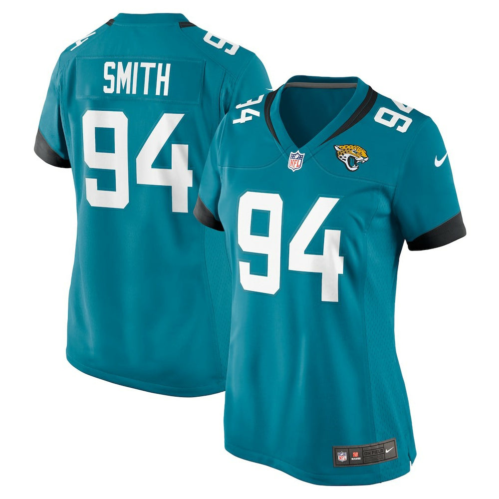 NFL Maason Smith Jacksonville Jaguars Women's Game Jersey - Teal