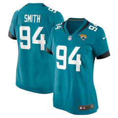 NFL Maason Smith Jacksonville Jaguars Women's Game Jersey - Teal
