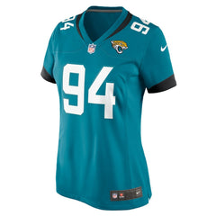 NFL Maason Smith Jacksonville Jaguars Women's Game Jersey - Teal
