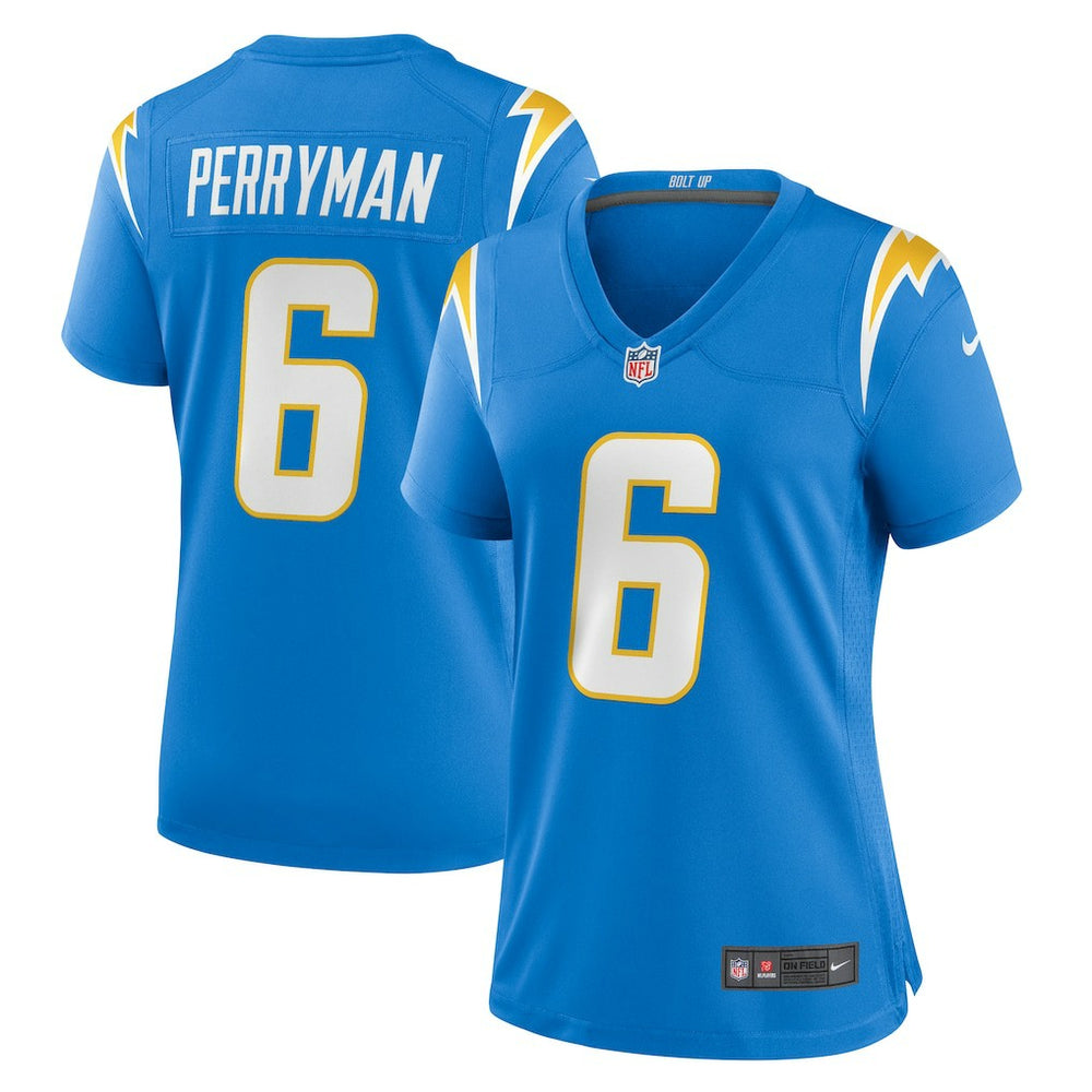 NFL Denzel Perryman Los Angeles Chargers Women's Game Jersey - Powder Blue