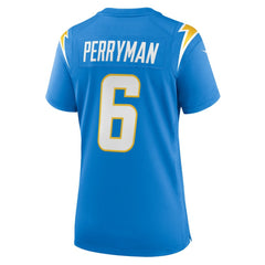 NFL Denzel Perryman Los Angeles Chargers Women's Game Jersey - Powder Blue