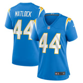 Scott Matlock Los Angeles Chargers Women's Game Jersey Powder Blue