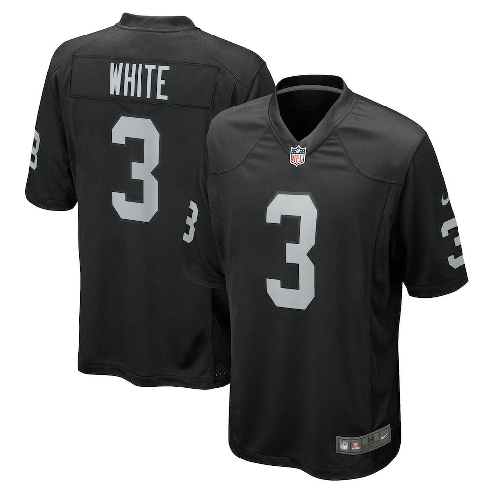 NFL Zamir White Las Vegas Raiders Team Game Jersey - Black