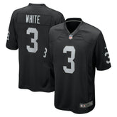 NFL Zamir White Las Vegas Raiders Team Game Jersey - Black