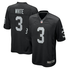 NFL Zamir White Las Vegas Raiders Team Game Jersey - Black