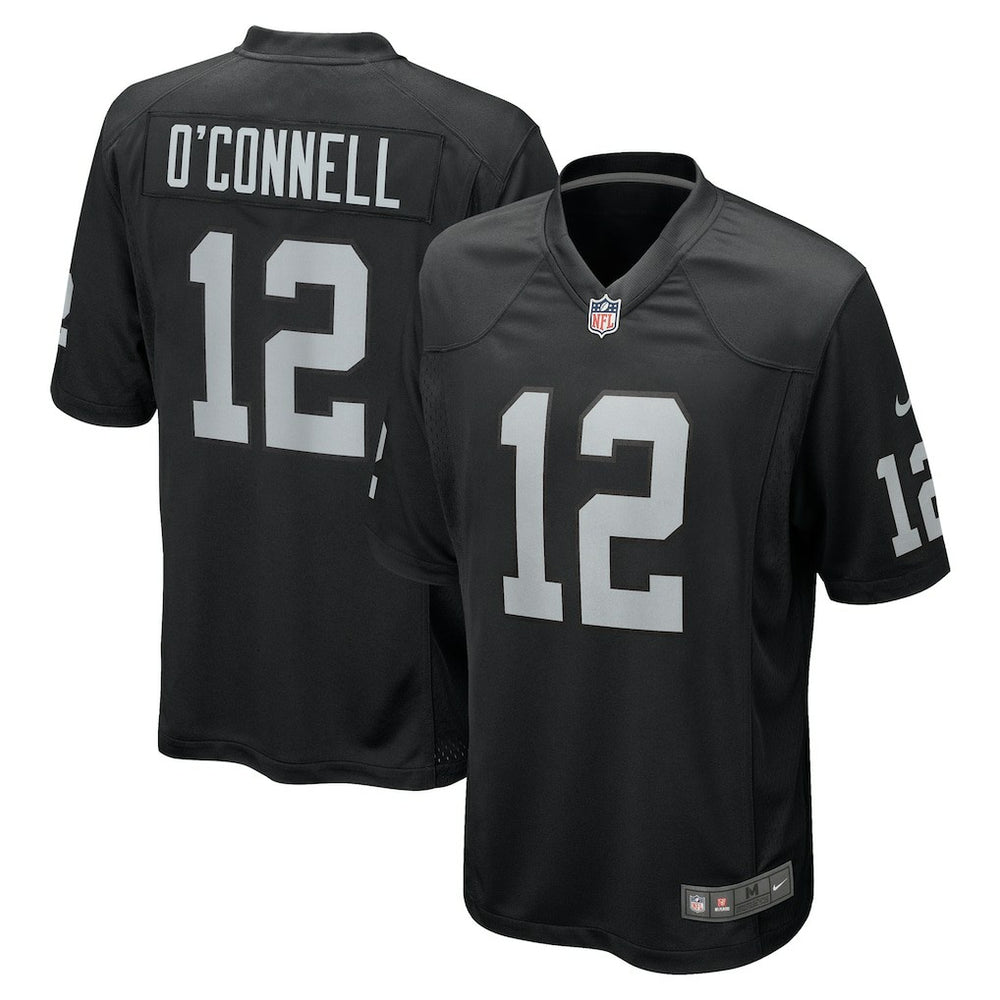 NFL Aidan O'Connell Las Vegas Raiders Team Game Jersey - Black