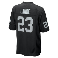 NFL Dylan Laube Las Vegas Raiders Team Game Jersey - Black
