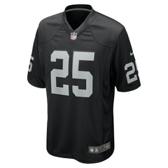 NFL Decamerion Richardson Las Vegas Raiders Team Game Jersey - Black
