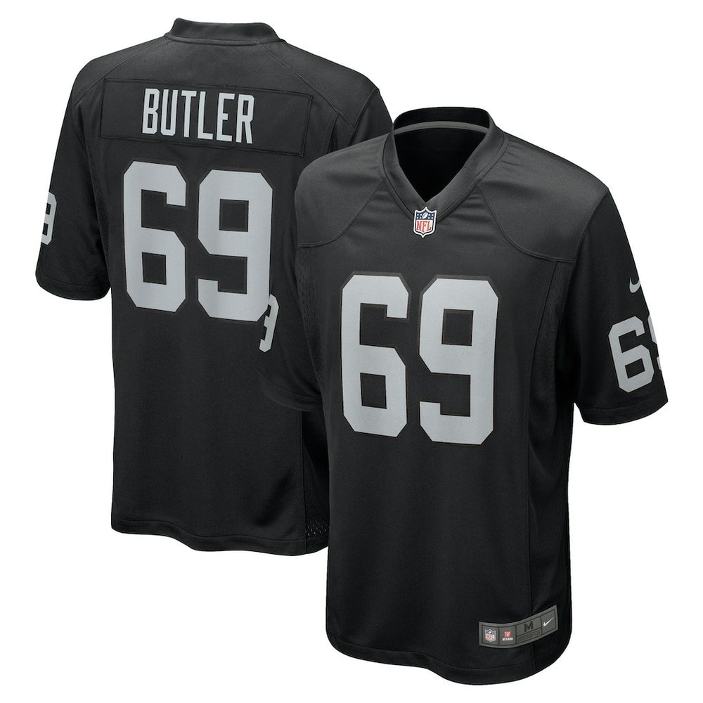 NFL Adam Butler Las Vegas Raiders Team Game Jersey - Black