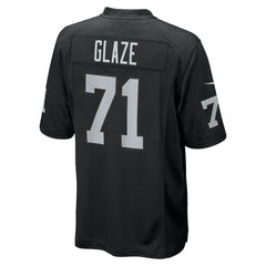 NFL DJ Glaze Las Vegas Raiders Team Game Jersey - Black