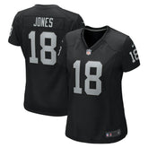 NFL Jack Jones Las Vegas Raiders Women's Game Jersey - Black