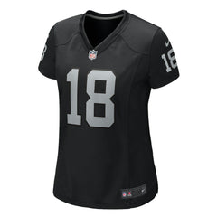 NFL Jack Jones Las Vegas Raiders Women's Game Jersey - Black