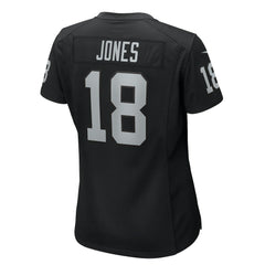 Jack Jones Las Vegas Raiders Women's Game Jersey Black