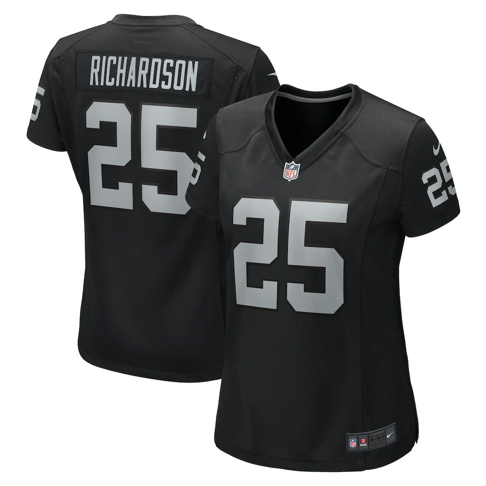 NFL Decamerion Richardson Las Vegas Raiders Women's Game Jersey - Black