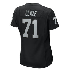 NFL DJ Glaze Las Vegas Raiders Women's Game Jersey - Black