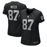 NFL Michael Mayer Las Vegas Raiders Women's Game Jersey - Black
