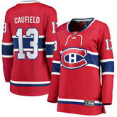 NHL Cole Caufield Montreal Canadiens Fanatics Women's Home Premier Breakaway Player Jersey Breakaway Jersey - Red