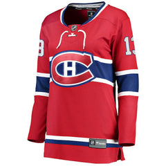 NHL Cole Caufield Montreal Canadiens Fanatics Women's Home Premier Breakaway Player Jersey Breakaway Jersey - Red
